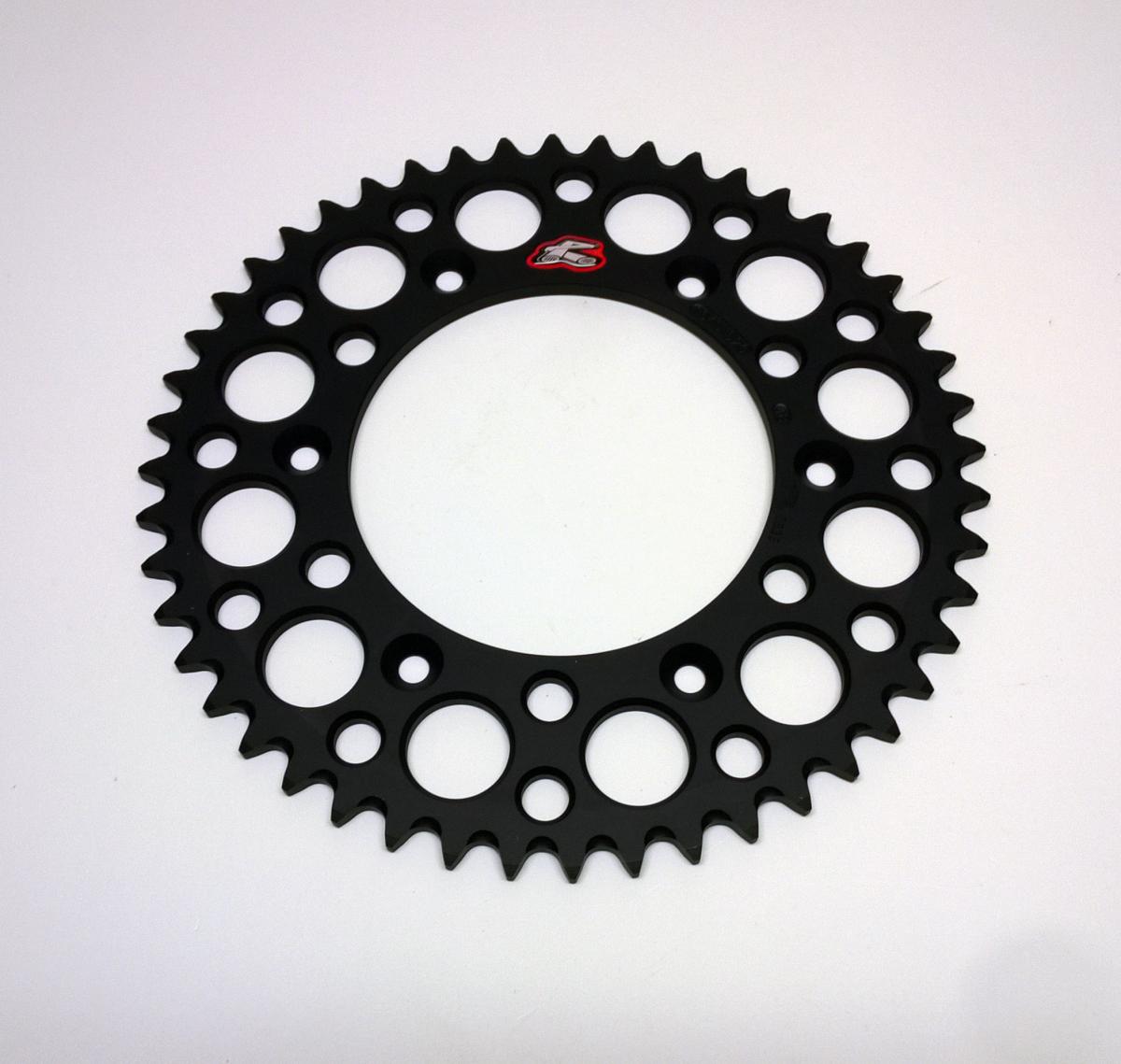 REAR SPROCKET ALLOY RENTHAL, ULTRALITE 154U-520-48GRBK BLACK, 154U-520-48GRBK image 1