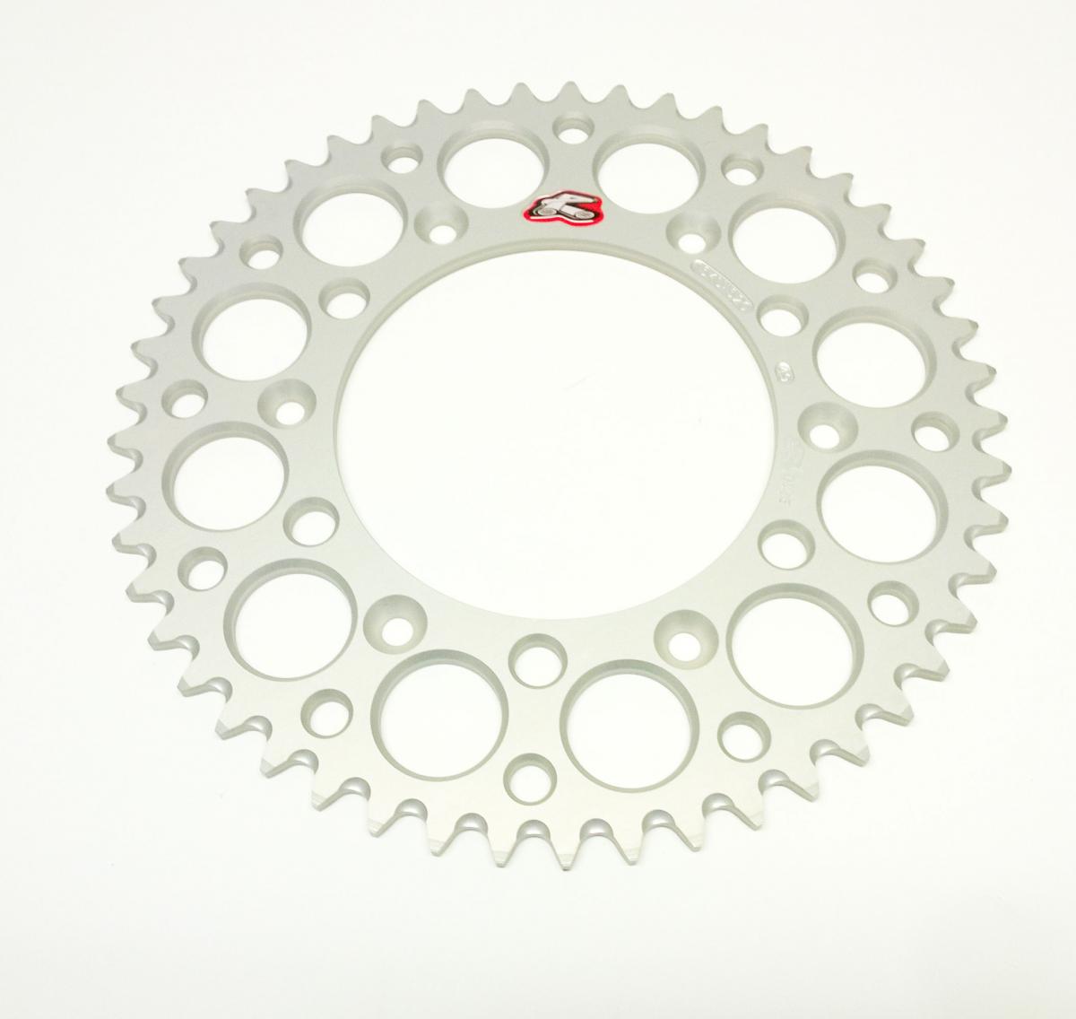 REAR SPROCKET ALLOY RENTHAL, ULTRALITE 154U-520-49GRSI SILVER, 154U-520-49GRSI image 1