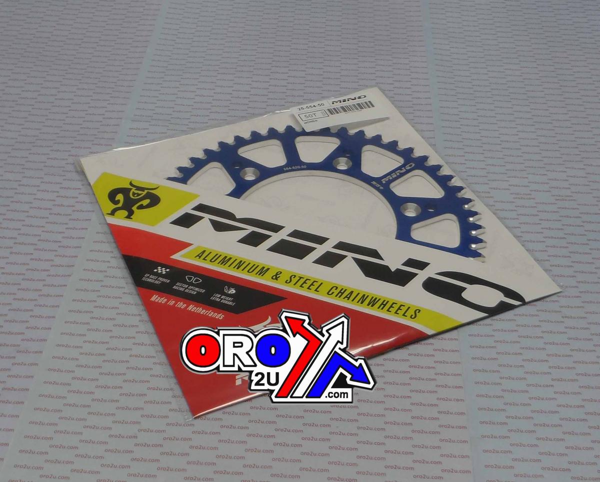 MINO REAR SPROCKET ALLOY BLUE 210, 25-554-50 BLUE thumbnail 2