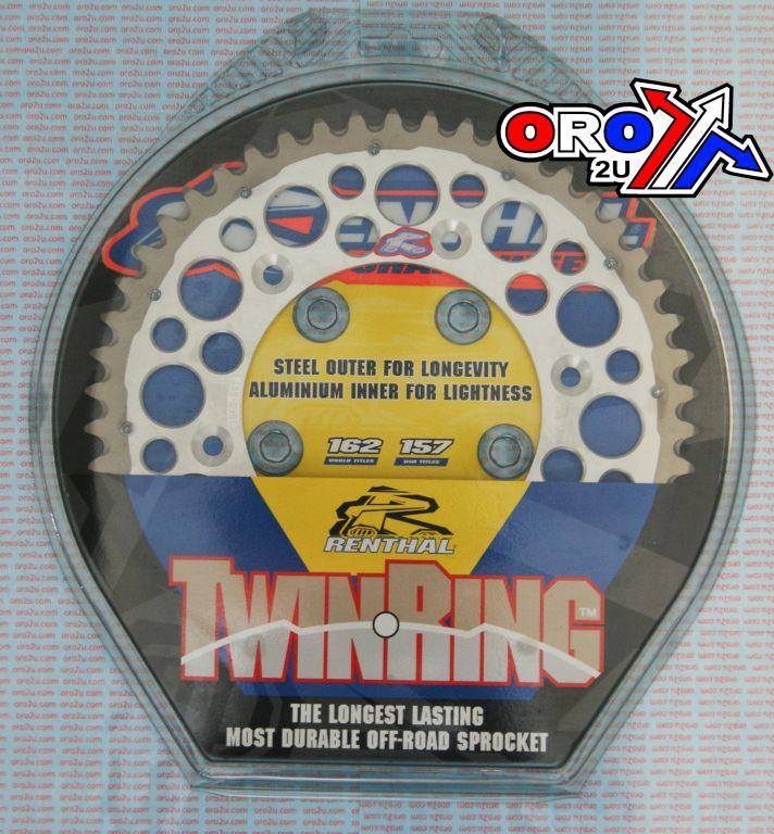 REAR SPROCKET TWINRING XR, RENTHAL 1540-520-50GPSI HONDA thumbnail 3