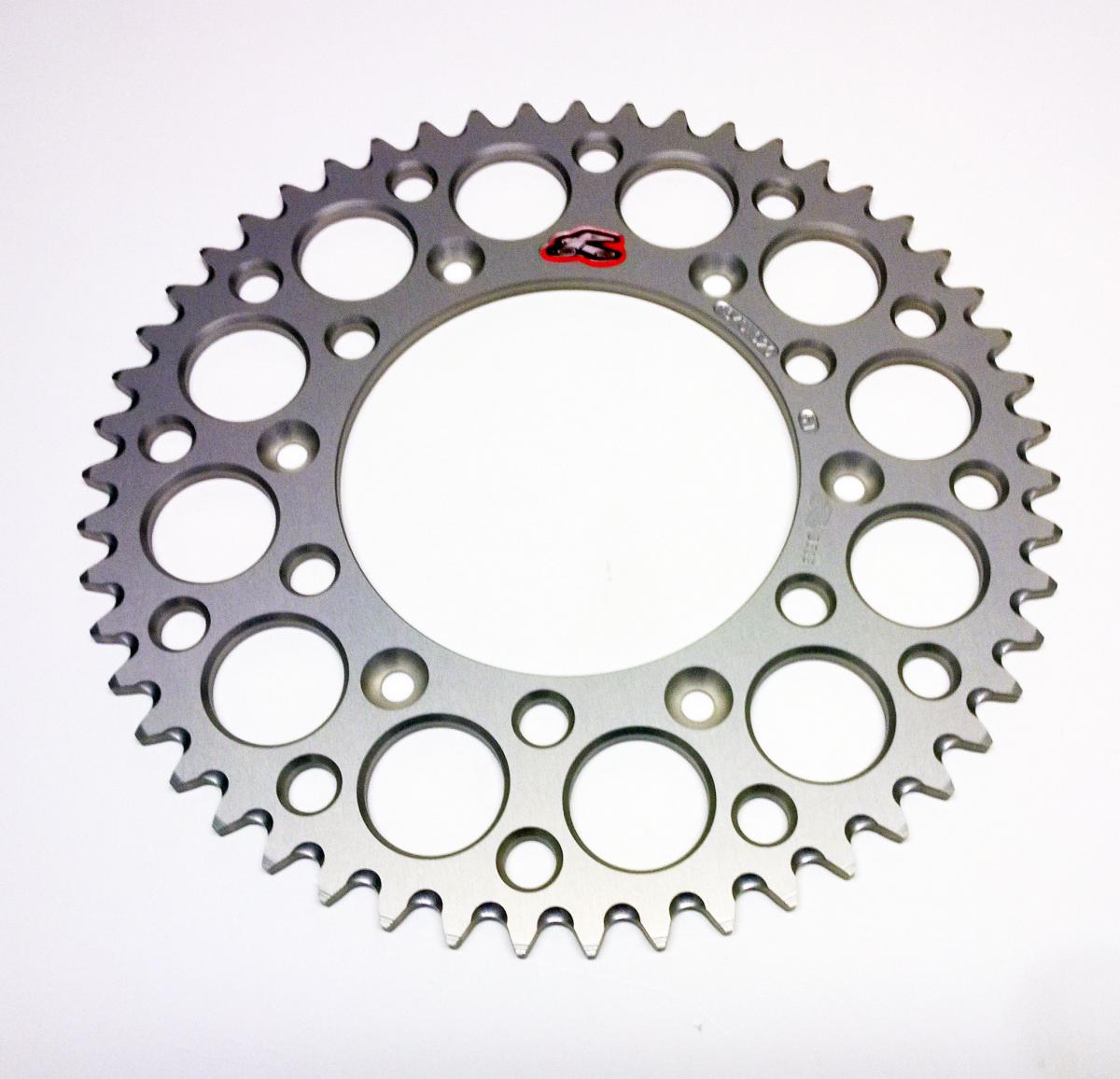 REAR SPROCKET ALLOY RENTHAL, ULTRALITE 154U-520-51GRSI SILVER, 154U-520-51GRSI thumbnail 2