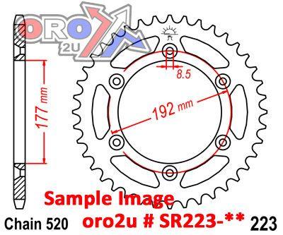 REAR SPROCKET STEEL 55 [JTR223.55] 520 thumbnail 2