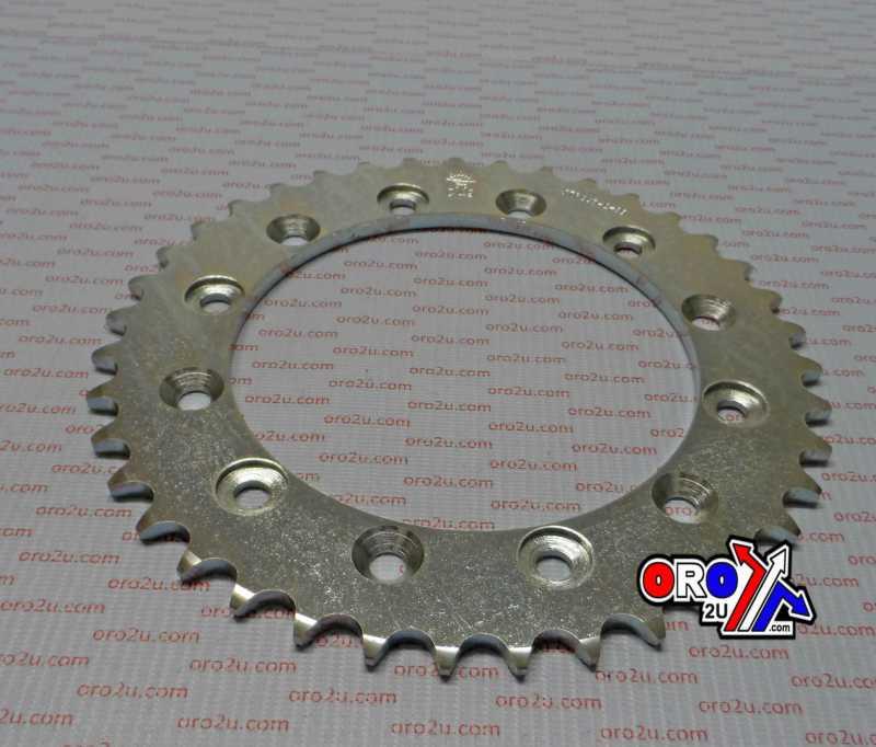 REAR SPROCKET STEEL JTR245/251 SILVER, DOUBLE DRILLED JTR245/2.39 image 1