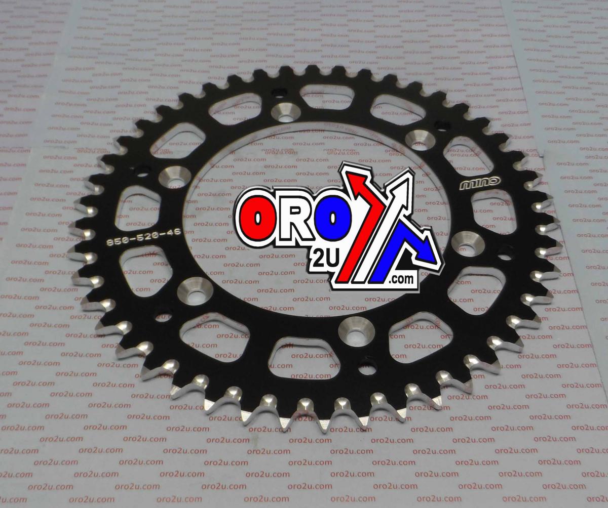 MINO REAR SPROCKET ALLOY BLK 251, 25-850.520.46 BLACK thumbnail 2