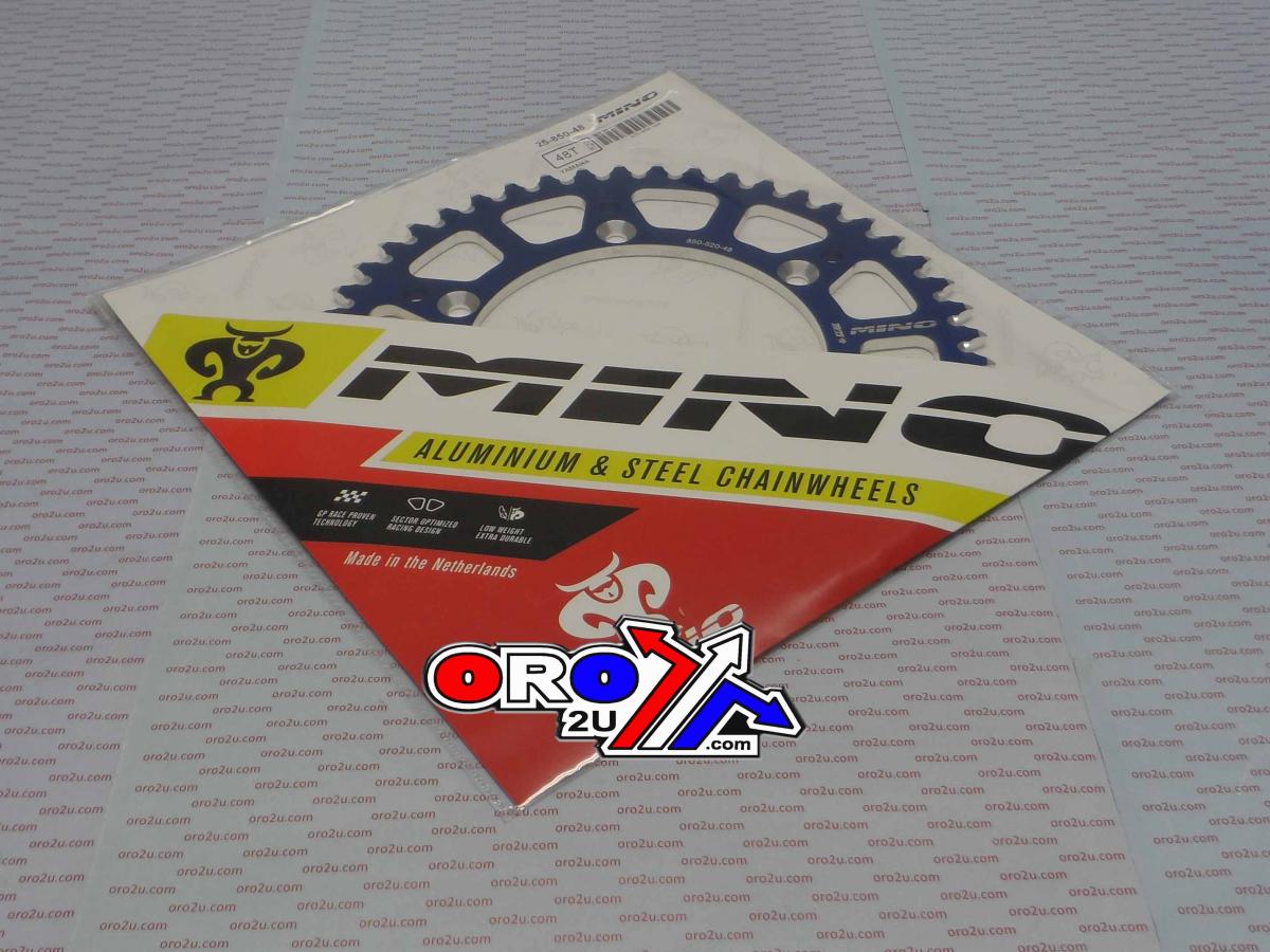 MINO REAR SPROCKET ALLOY BLUE, 25-850-48 BLUE JTR251 / JTR245 thumbnail 2