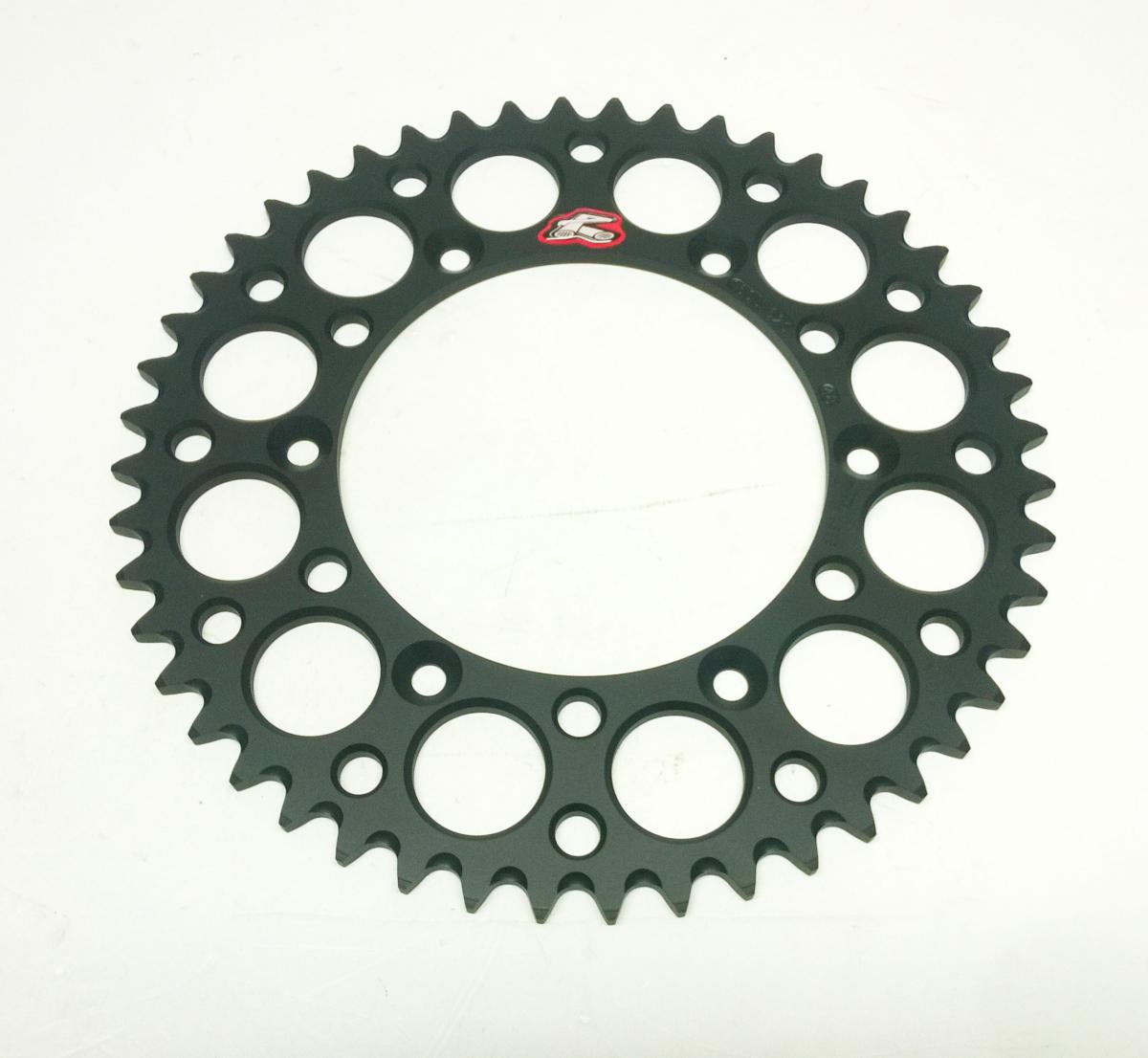 REAR SPROCKET ALLOY RENTHAL, ULTRALITE 150U-520-48GBBK BLACK image 1