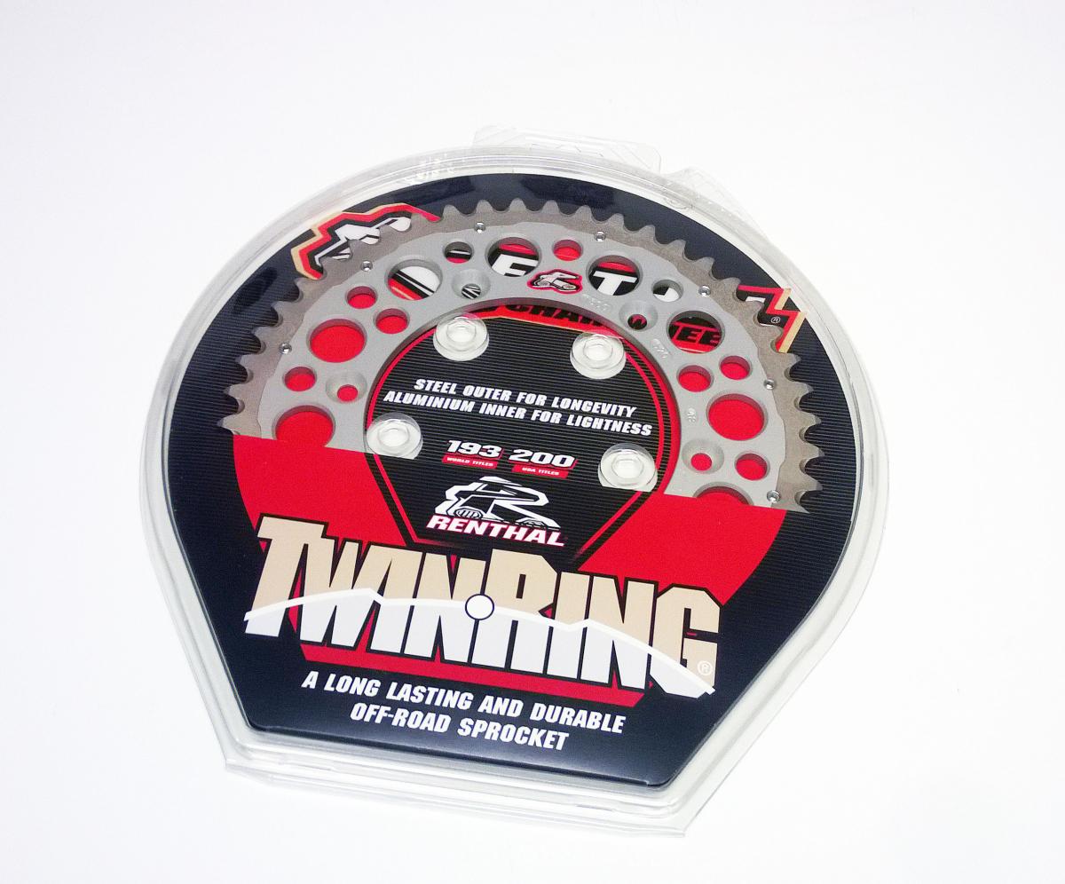 REAR SPROCKET TWINRING YAM, RENTHAL 1500-520-48GPSI JTR251 thumbnail 2