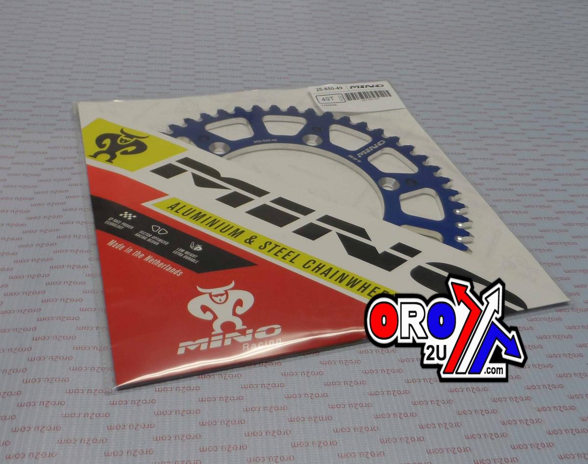 MINO REAR SPROCKET ALLOY BLUE 251, 25-850-49 BLUE JTR251 / JTR245 thumbnail 2