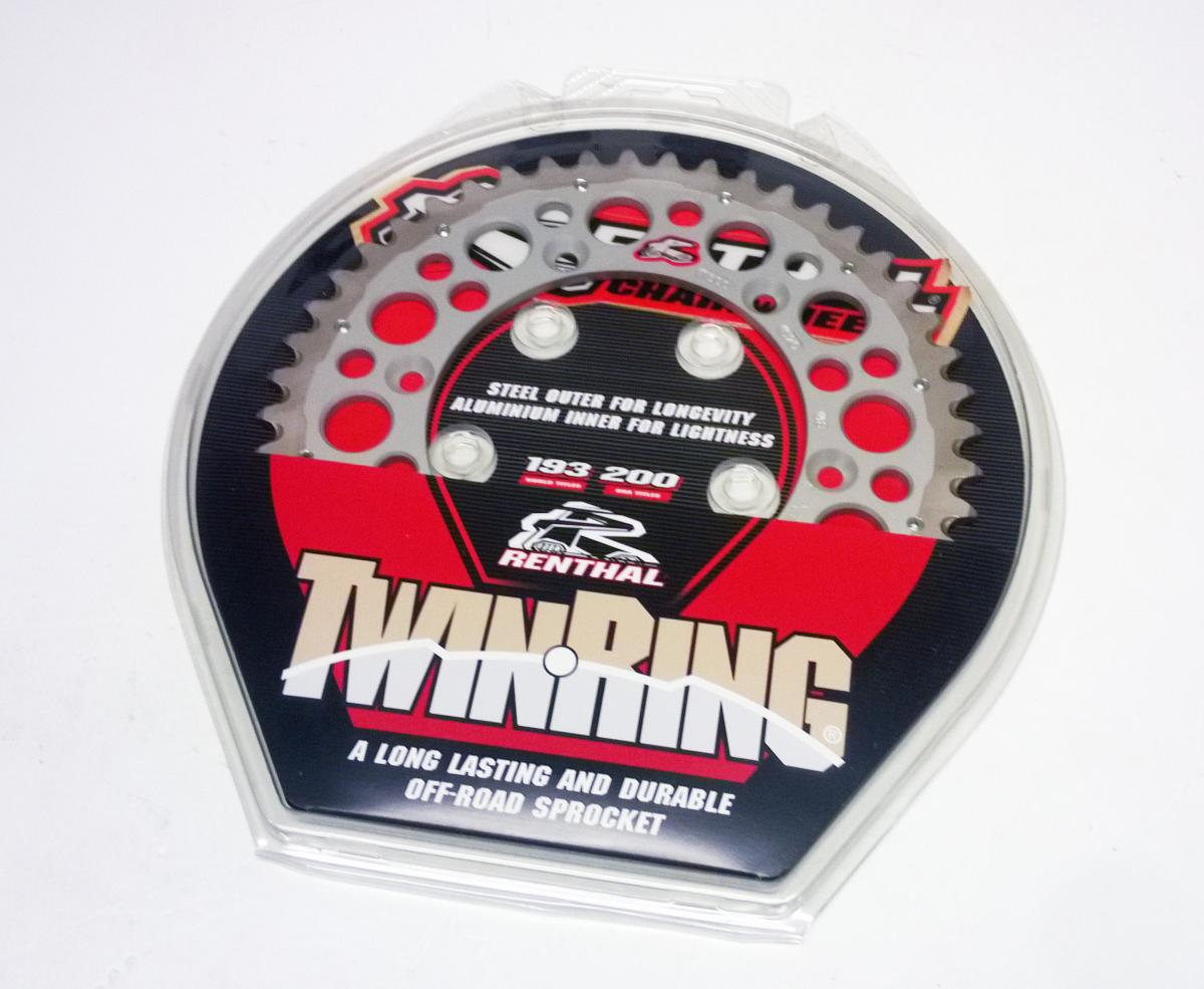 REAR SPROCKET TWINRING REN, RENTHAL 1500-520-49GPSI JTR251 thumbnail 2