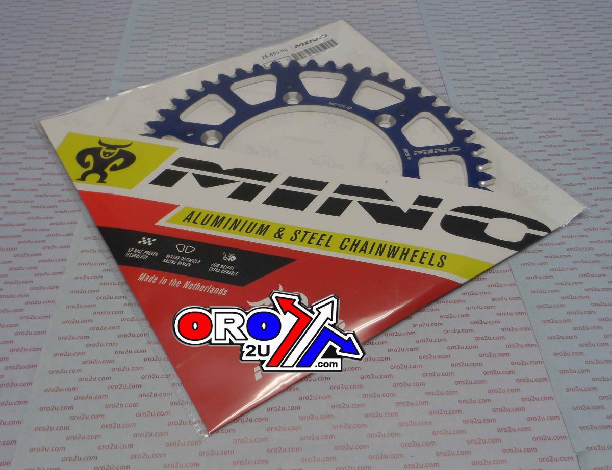 MINO REAR SPROCKET ALLOY BLUE 251, 25-850-50 BLUE thumbnail 2
