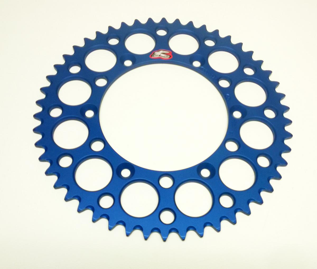 REAR SPROCKET ALLOY RENTHAL, ULTRALIGHT 150U-520-50GBBU BLUE image 1
