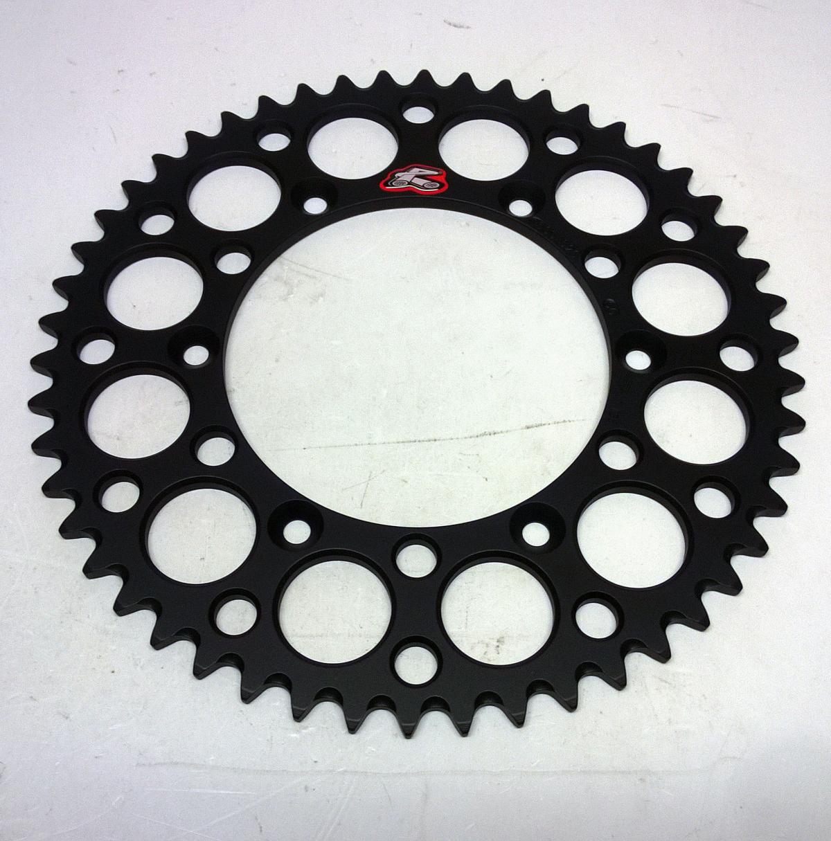 REAR SPROCKET ALLOY RENTHAL, ULTRALITE 150U-520-50GBBK BLACK image 1