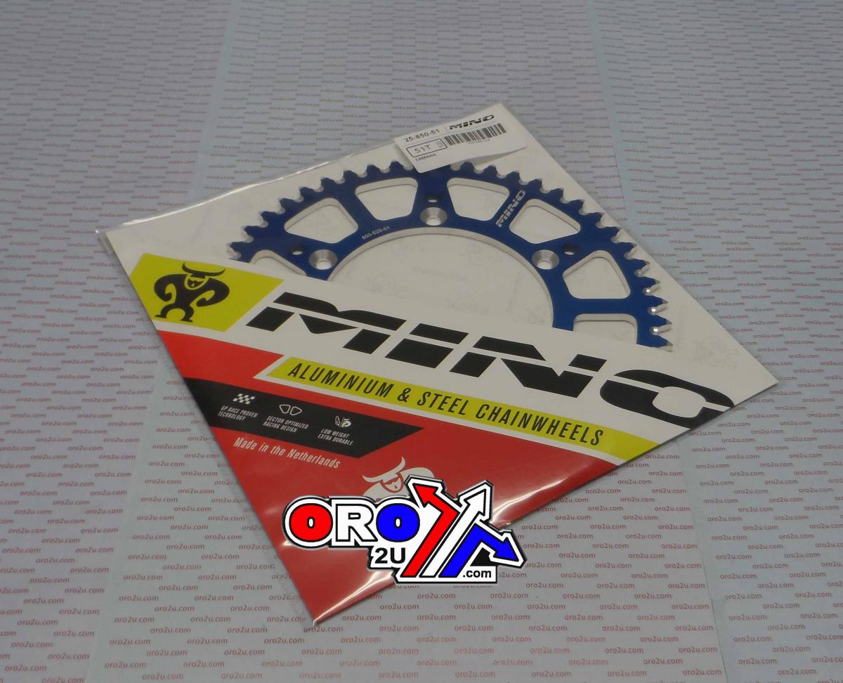 MINO REAR SPROCKET ALLOY BLUE 251, 25-850-51 BLUE thumbnail 2