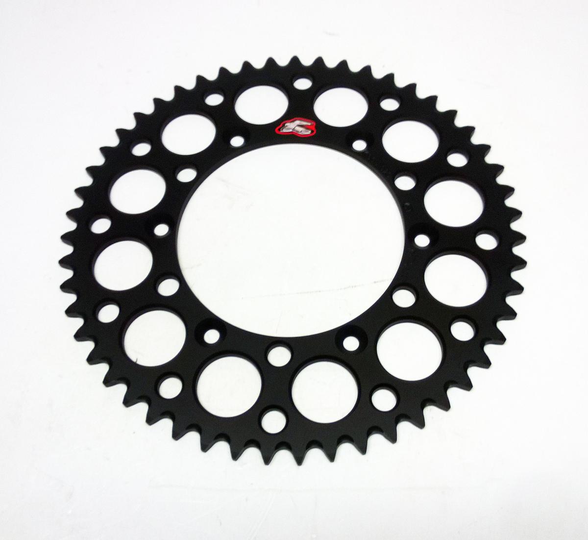 REAR SPROCKET ALLOY RENTHAL, ULTRALITE 150U-520-51GBBK BLACK, 150U-520-51GBBK image 1
