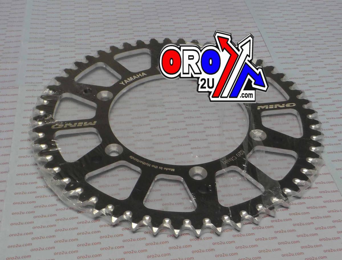 MINO REAR SPROCKET ALLOY BLACK 251, 25-850-52 BLACK thumbnail 2
