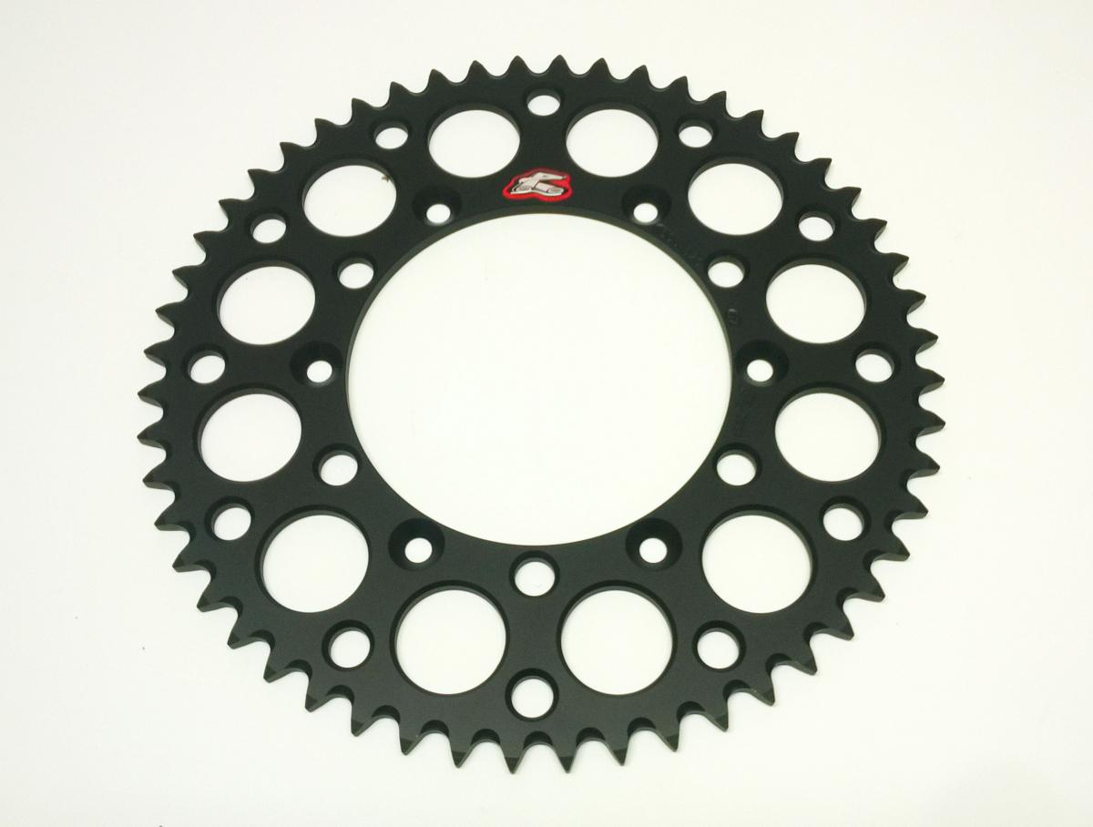 REAR SPROCKET ALLOY RENTHAL, ULTRALITE 150U-520-52GBBK BLACK image 1