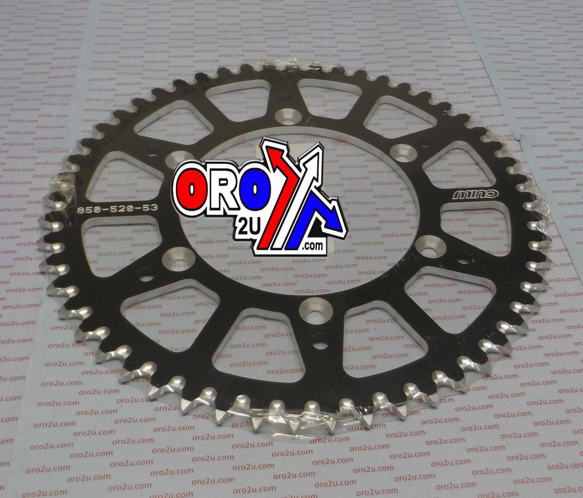 MINO REAR SPROCKET ALLOY BLACK 251 53T, 25-850-520-53 thumbnail 2