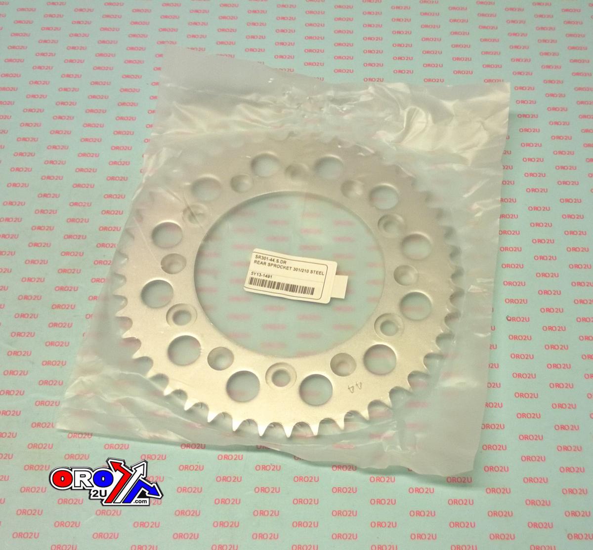 REAR SPROCKET STEEL 44T 301/210, DOUBLE DRILLED JTR301.44, JTR210.44, JTR301/210 thumbnail 2