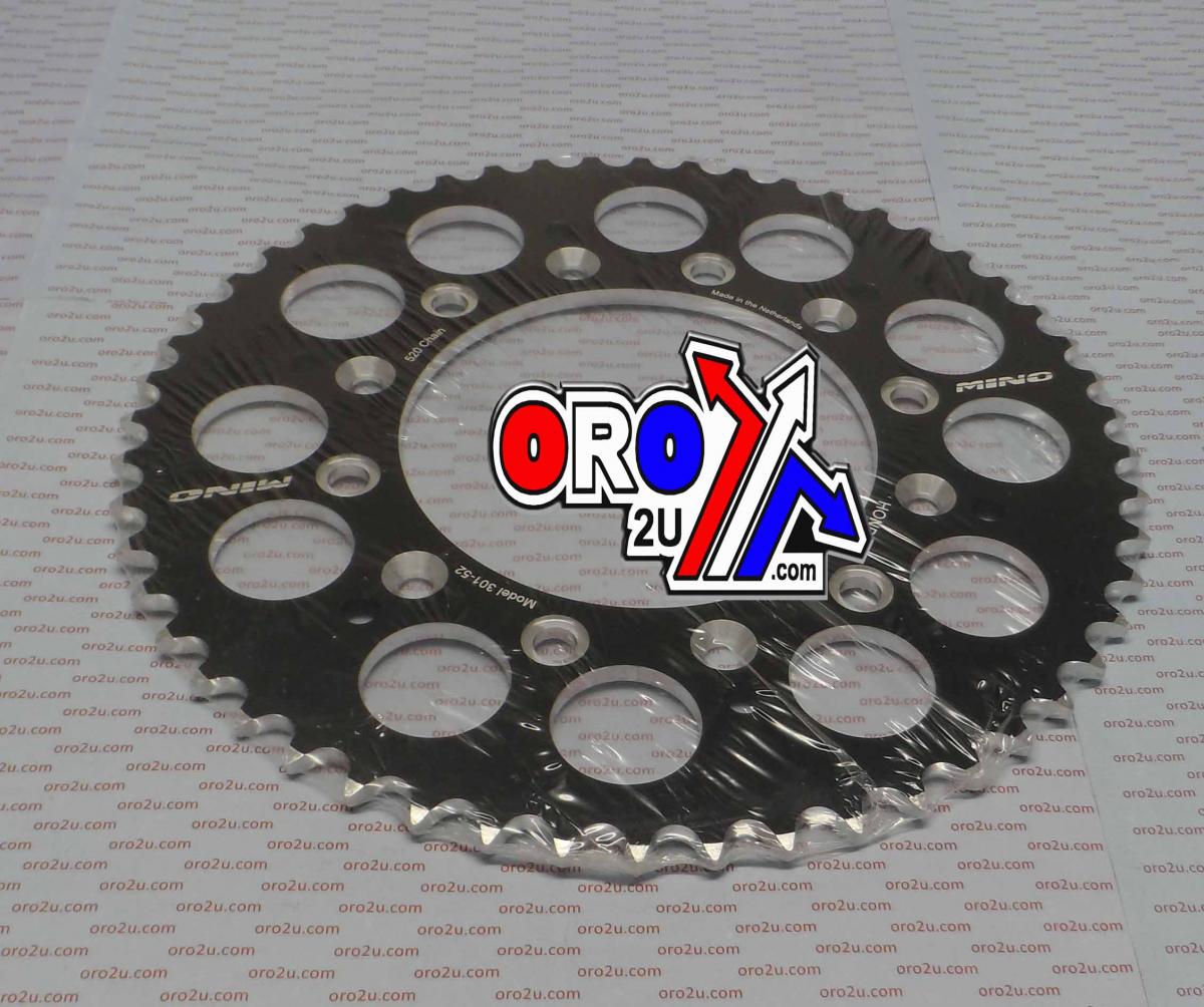 MINO REAR SPROCKET ALLOY BK 301/210, 25-301.520.52 DOUBLE DRILLED JTR301, JTR210 thumbnail 2