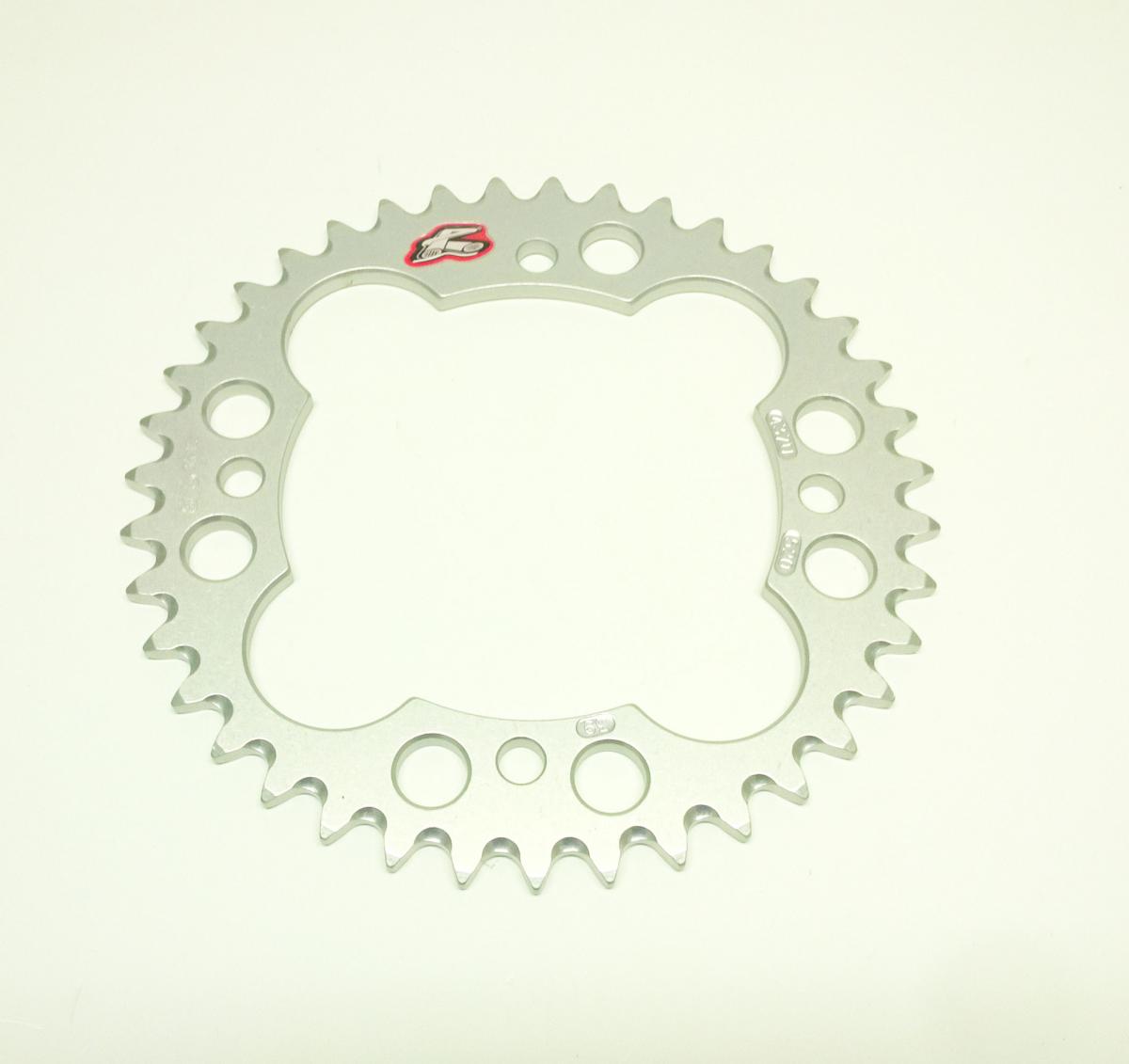 REAR SPROCKET RENTHAL YAM, ULTRALITE 437U-520-39GBSI SILVER image 1