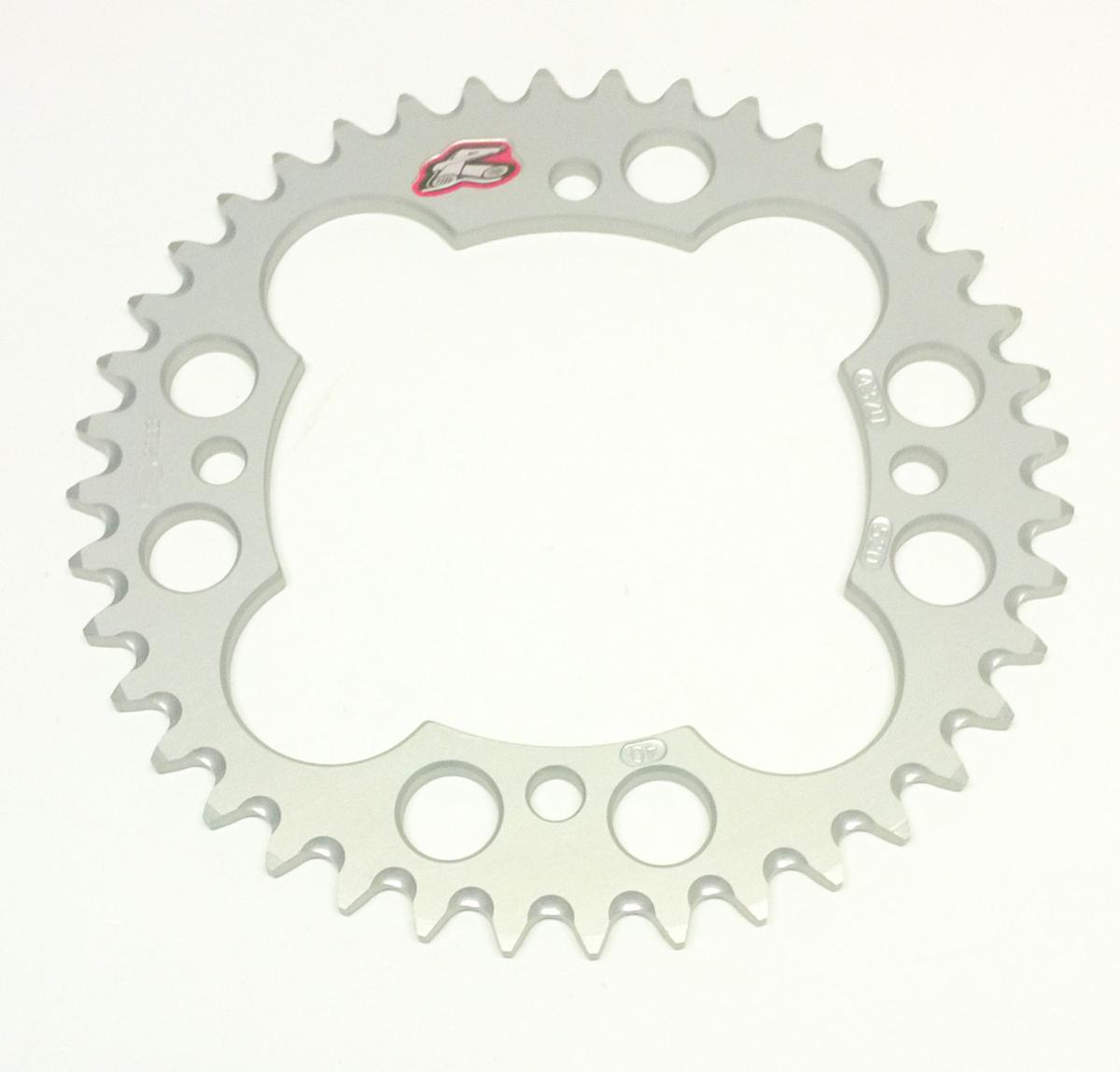 REAR SPROCKET RENTHAL YAM, ULTRALITE 437U-520-40GBSI SILVER image 1