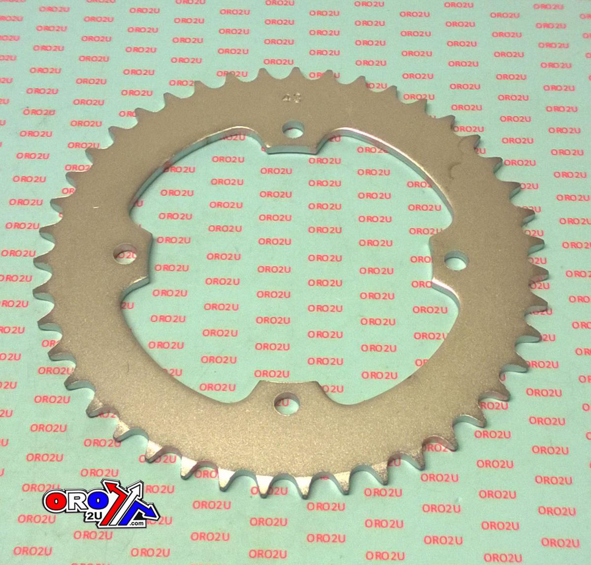 REAR SPROCKET STEEL 43 [JTR1857.43] 520 image 1