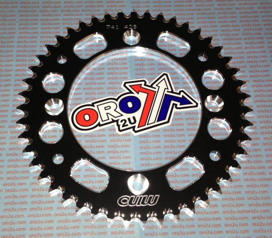 MINO REAR SPROCKET ALLOY BLACK 441, 25-741-46 KTM 85SX, 105SX, 85XC, 105XC thumbnail 2