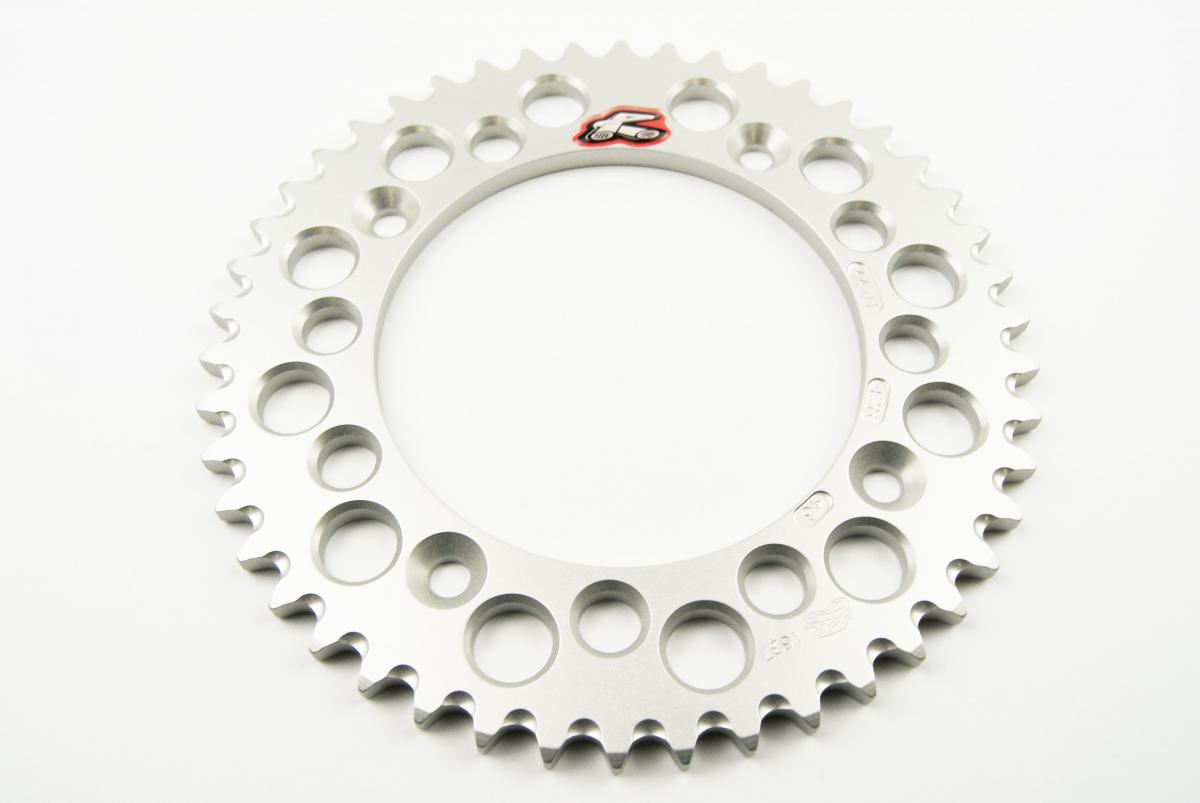 REAR SPROCKET ALLOY RENTHAL, ULTRALITE 441U-428-46GPSI SILVER image 1