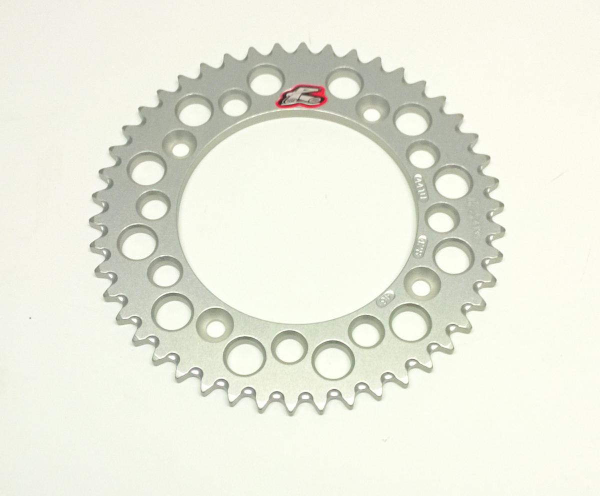 REAR SPROCKET ALLOY RENTHAL, ULTRALITE 441U-428-46GPSI SILVER thumbnail 2