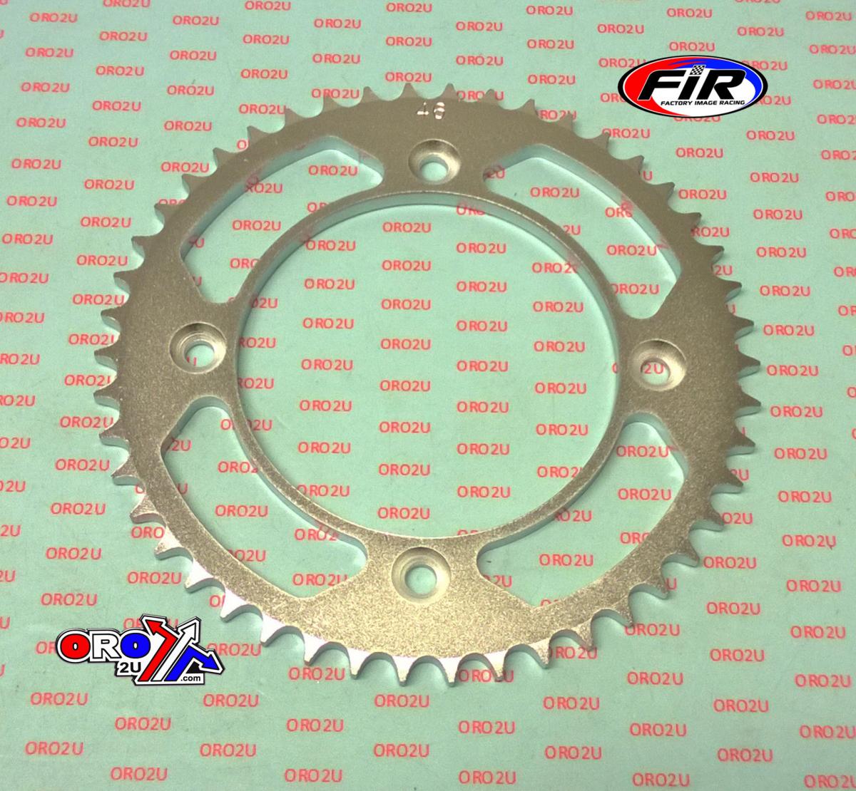 REAR SPROCKET STEEL LIGHT SIL, MX-89546-2 SILVER, SR441-46 JTR89546 thumbnail 2