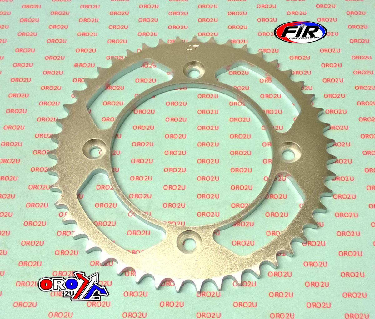 REAR SPROCKET STEEL LIGHT SIL MX-89547-2 SILVER SR441-47 JTR89547 thumbnail 2