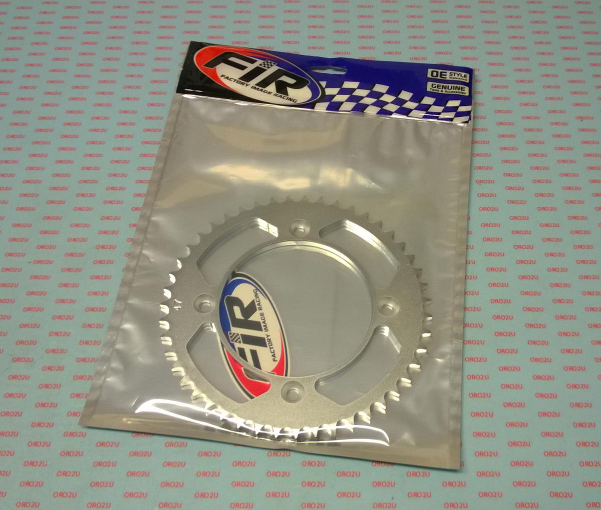 REAR SPROCKET STEEL LIGHT SIL MX-89547-2 SILVER SR441-47 JTR89547 thumbnail 3