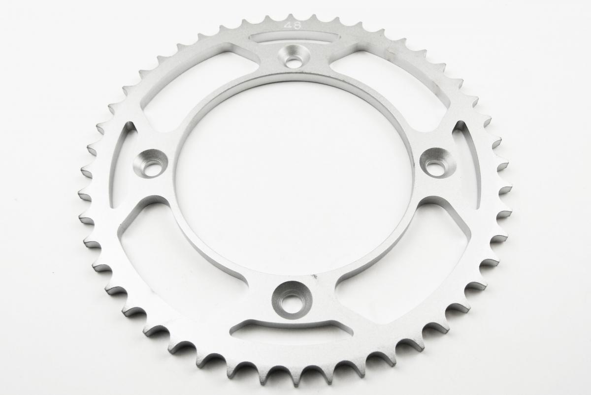 REAR SPROCKET STEEL LIGHT SIL, MX-89548-2 SILVER, SR441-48 JTR89548 image 1