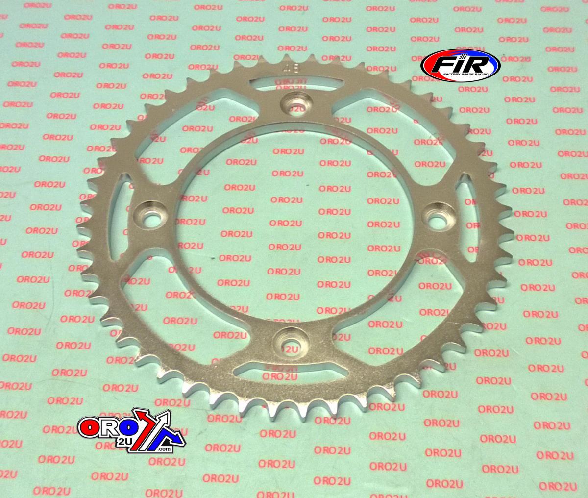REAR SPROCKET STEEL LIGHT SIL, MX-89548-2 SILVER, SR441-48 JTR89548 thumbnail 2