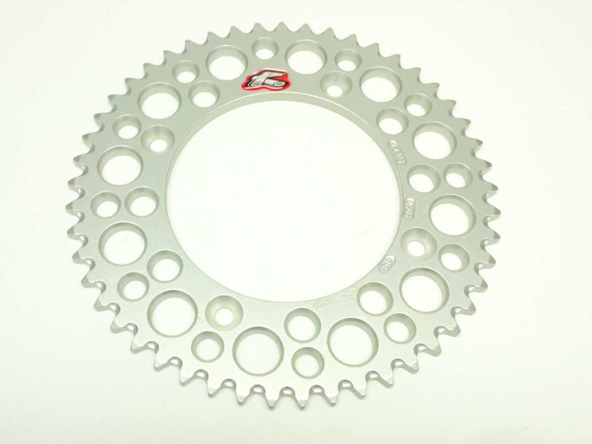 REAR SPROCKET ALLOY RENTHAL, ULTRALITE 441U-428-49GPSI SILVER, 441U-428-49GPSI image 1
