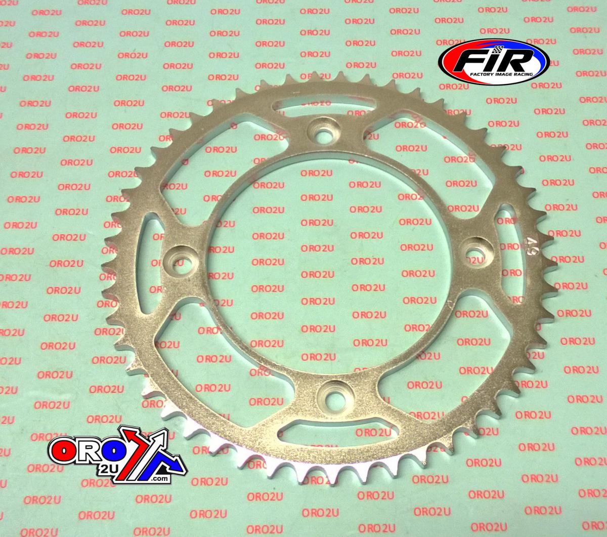 REAR SPROCKET STEEL LIGHT SIL, MX-89549-2 SILVER, SR441-49 JTR89549 thumbnail 2