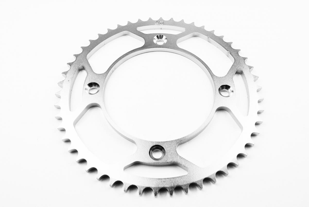 REAR SPROCKET STEEL LIGHT SIL, MX-89550-2 SILVER, SR441-50 JTR89550 image 1