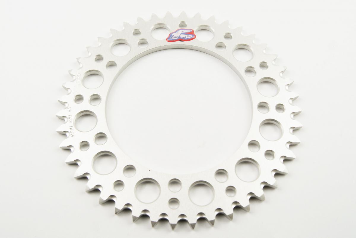 REAR SPROCKET ALLOY RENTHAL, ULTRALITE 408U-420-48GESI SILVER image 1