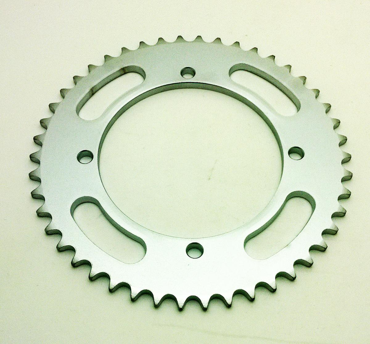 REAR SPROCKET STEEL 46 [JTR1465.46] 420, SILVER image 1