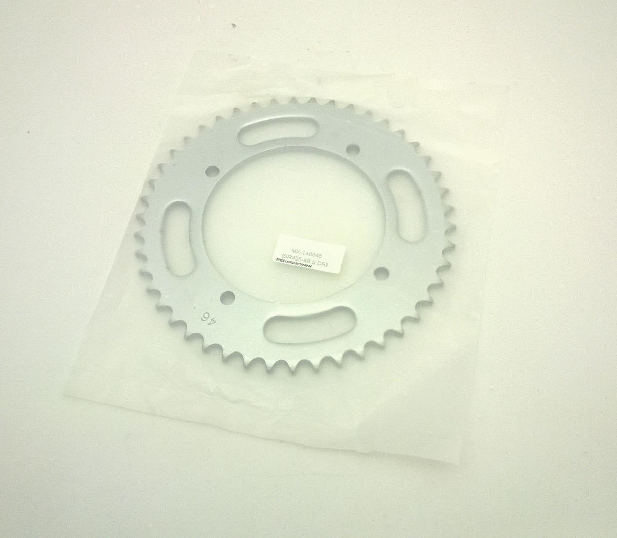 REAR SPROCKET STEEL 46 [JTR1465.46] 420, SILVER thumbnail 2