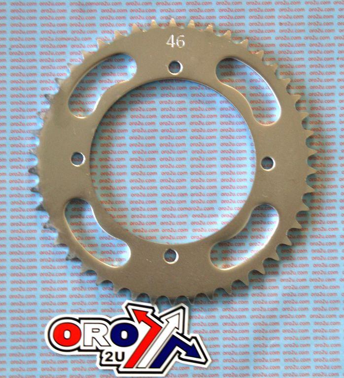 REAR SPROCKET STEEL 46 [JTR1465.46] 420, SILVER thumbnail 3
