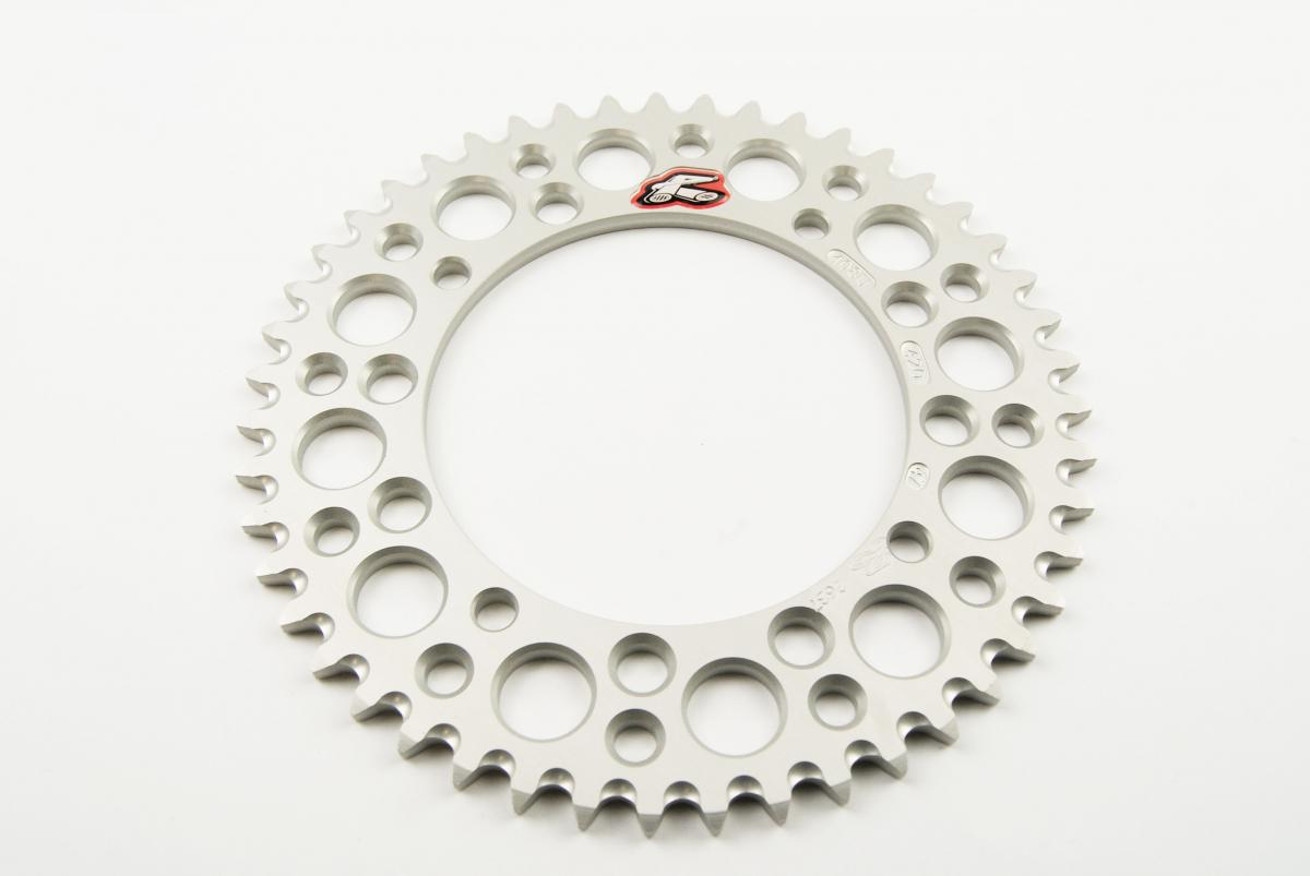 REAR SPROCKET ALLOY RENTHAL, ULTRALITE 408U-420-47GESI SILVER image 1