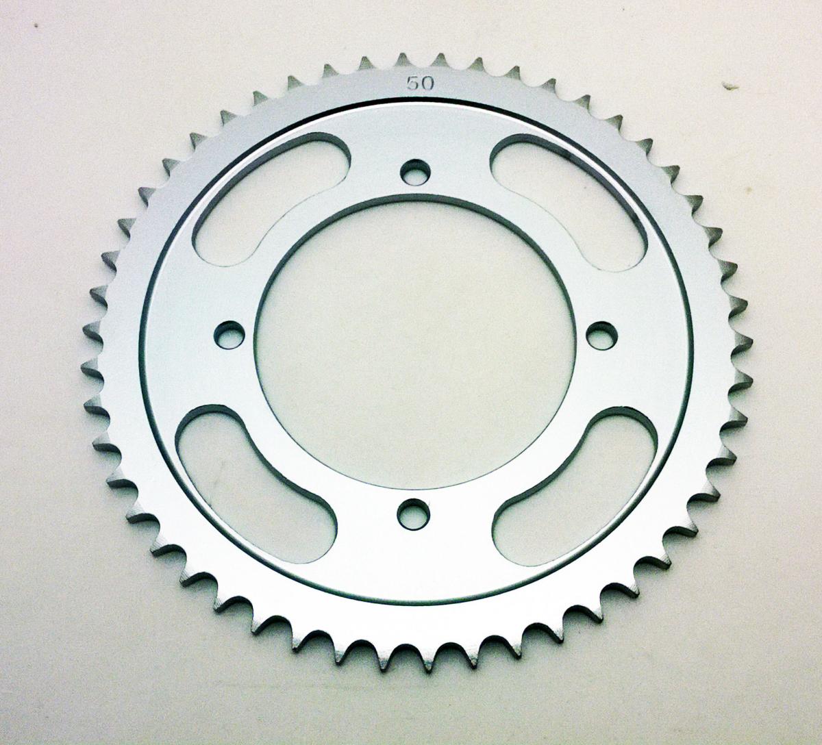 REAR SPROCKET STEEL 50T 462.50, CHAIN 428 Conversion, JTR456.50, SR462-50, JTR462.50 image 1