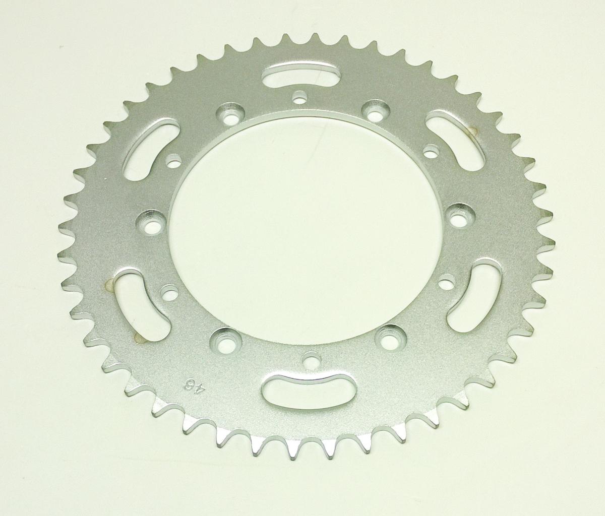 REAR SPROCKET STEEL 46 [JTR460.46] 520, SILVER image 1