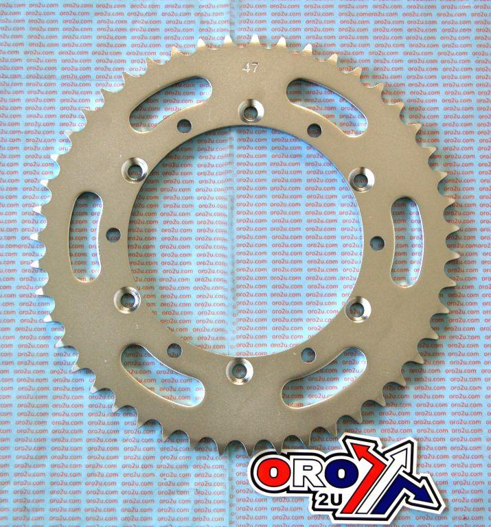 REAR SPROCKET STEEL 47 [JTR460.47] 520, SILVER thumbnail 3