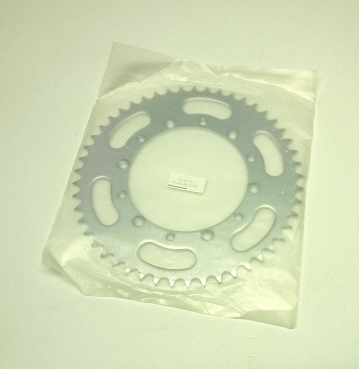 REAR SPROCKET STEEL 49 [JTR460.49] 520, MX-28749 SILVER thumbnail 2