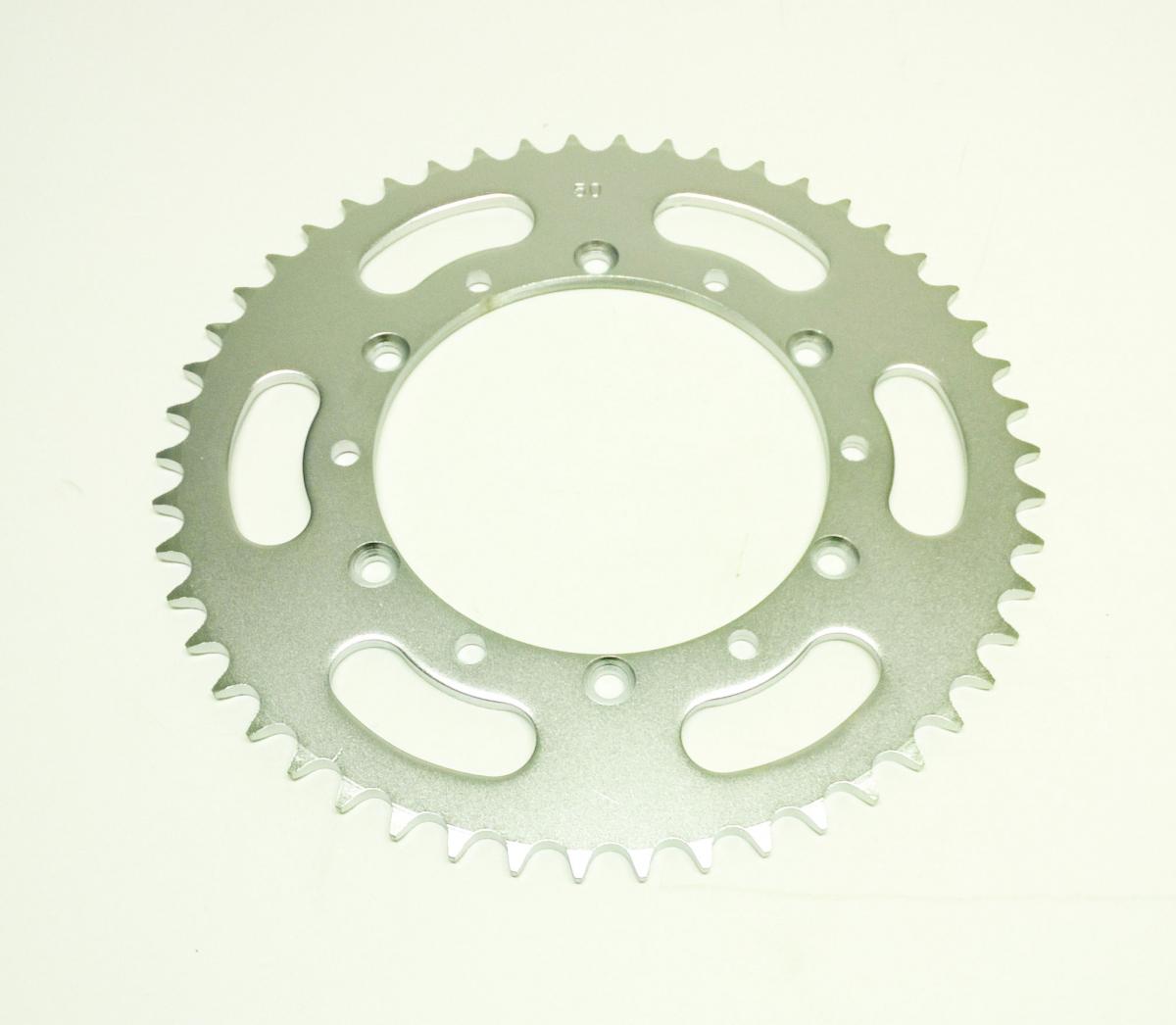 REAR SPROCKET STEEL 50 [JTR460.50] 520, SILVER image 1