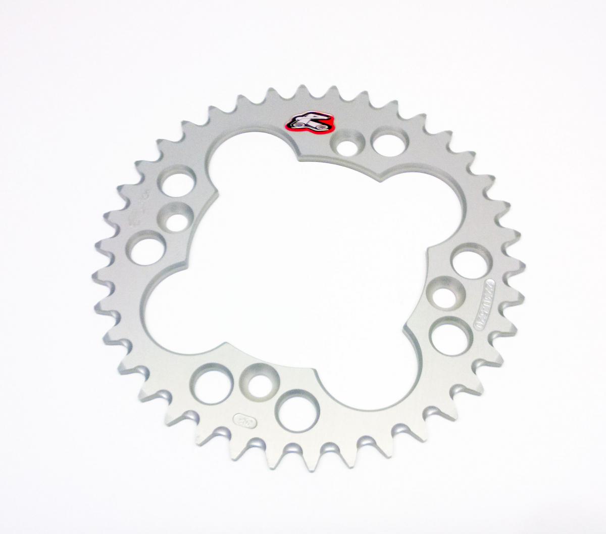 REAR SPROCKET RENTHAL ATV, ULTRALITE 223-520-38 SILVER, 223U-520-38GPSI image 1