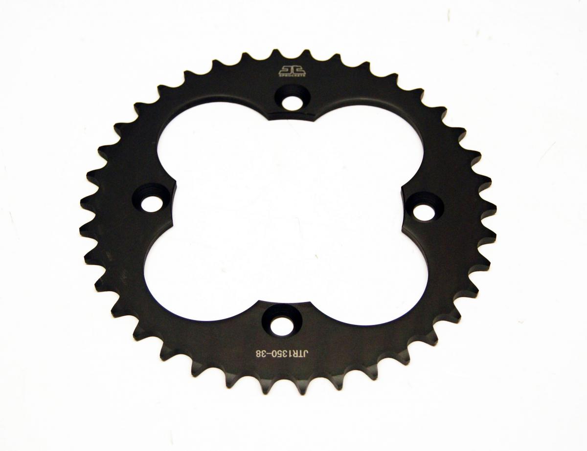 REAR SPROCKET JTR1350.38 TRX BLACK SR600-38, SR1350-38 thumbnail 2
