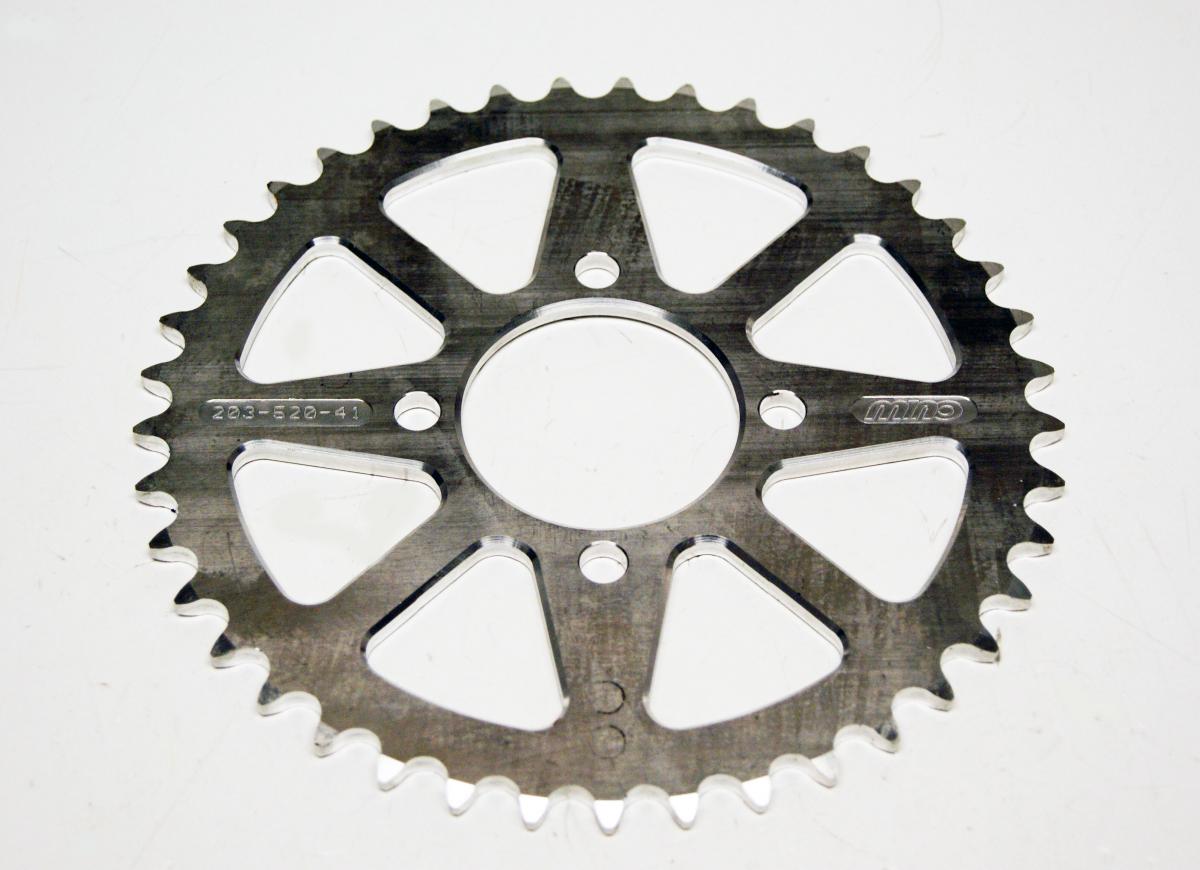 MINO REAR SPROCKET 601-41 ALLOY ATW, 25-203-520-41 image 1